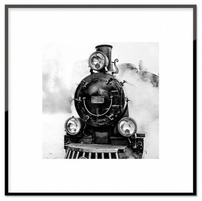 Old train, poster  30x30 cm