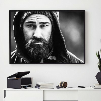 Foto Beard man  13x18 cm