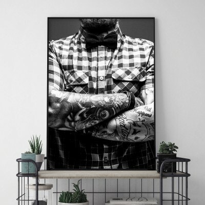 Foto Shirt and fly  13x18 cm