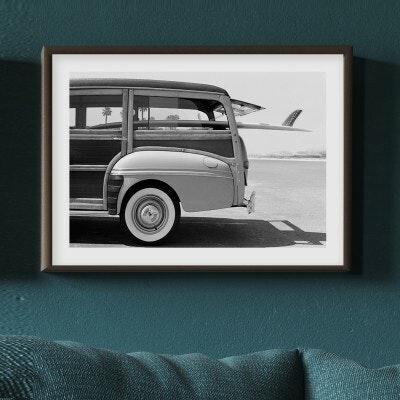 Surf car  13x18 cm
