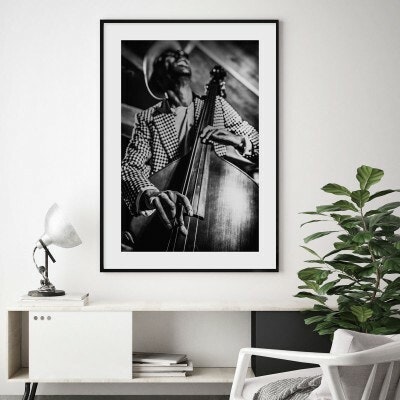 Jazz man  13x18 cm