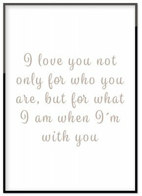 I love you