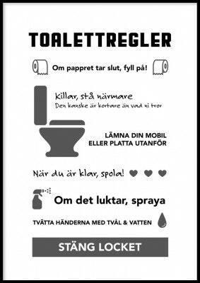 Toalettregler