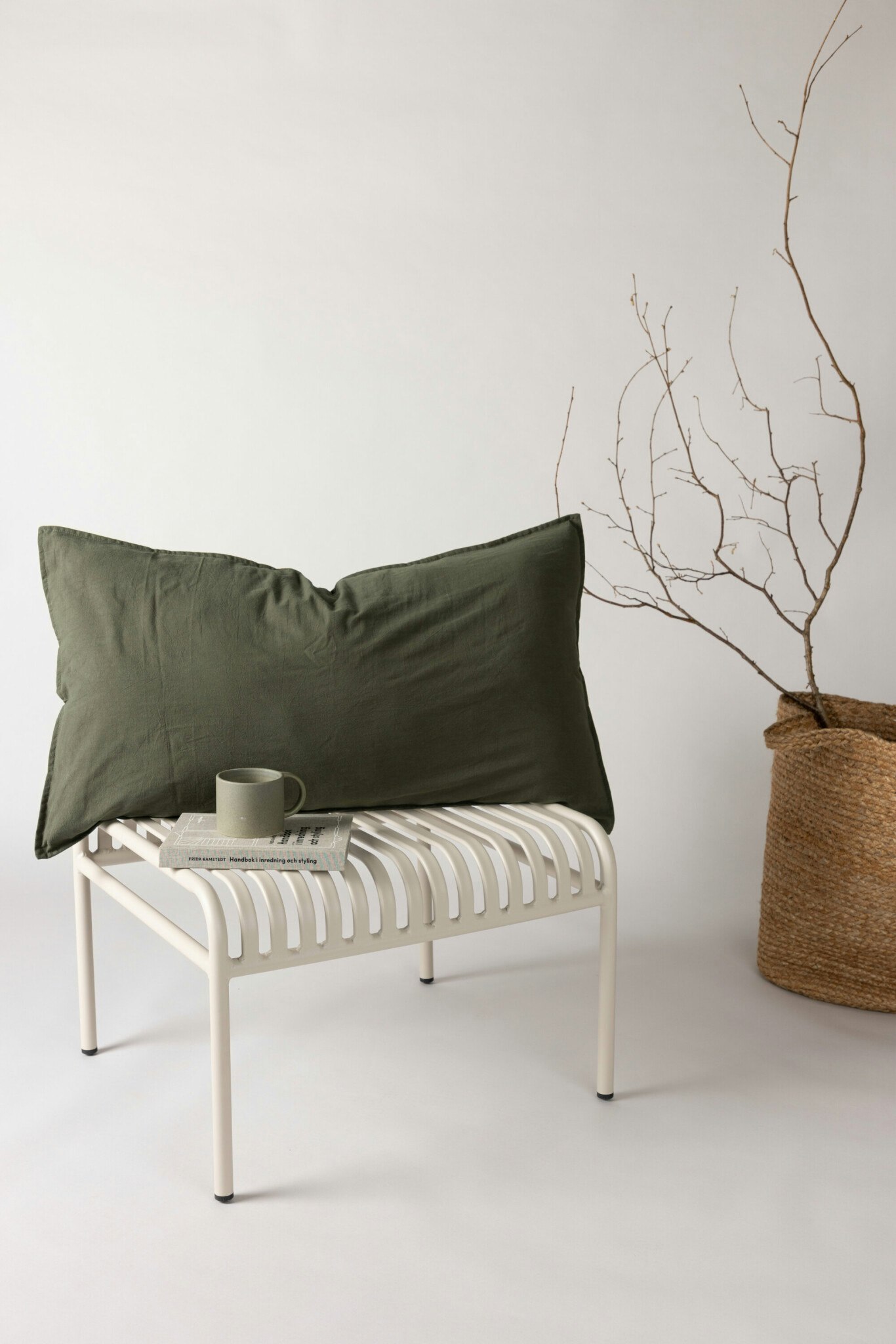 Ronja Kuddfodral 90 x 50 Grön
