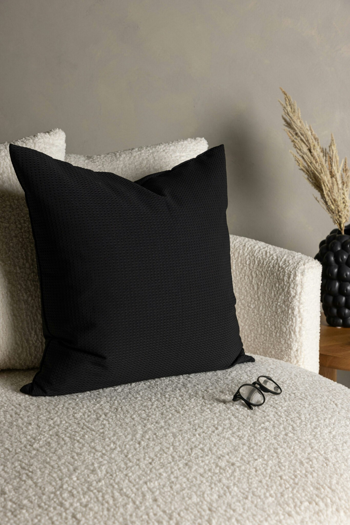 Celine Kuddfodral 50 x 50 Svart