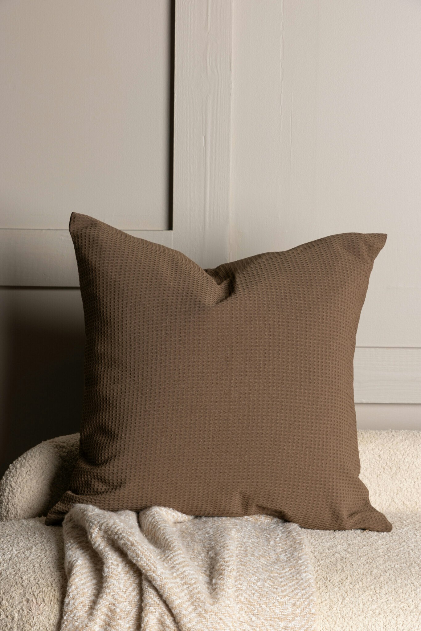 Celine Kuddfodral 50 x 50 Mörkbrun