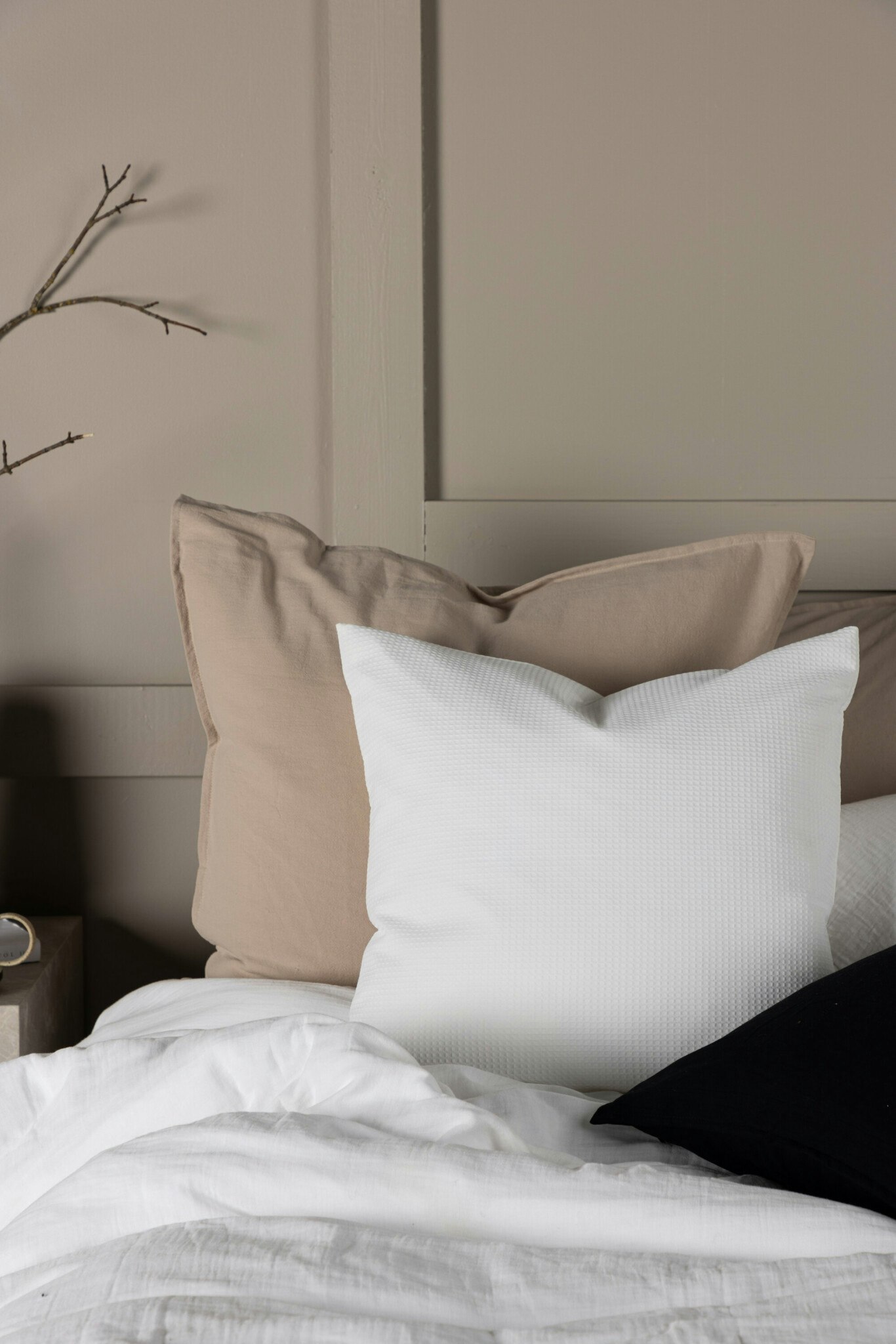 Celine Kuddfodral 50 x 50 Vit