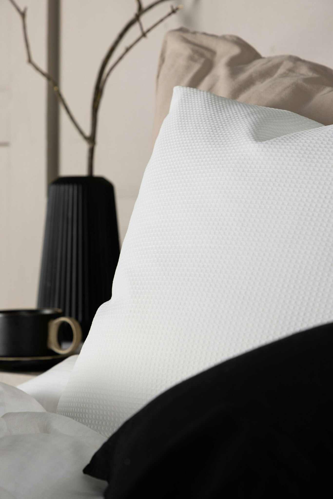 Celine Kuddfodral 50 x 50 Vit