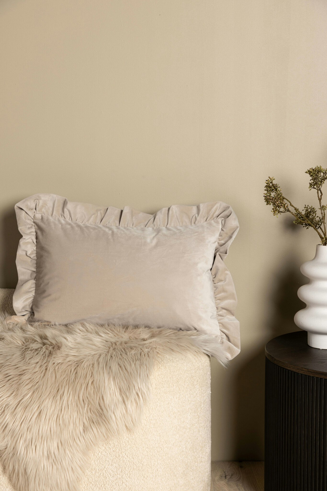 Hailey Kuddfodral 60 x 40 Beige