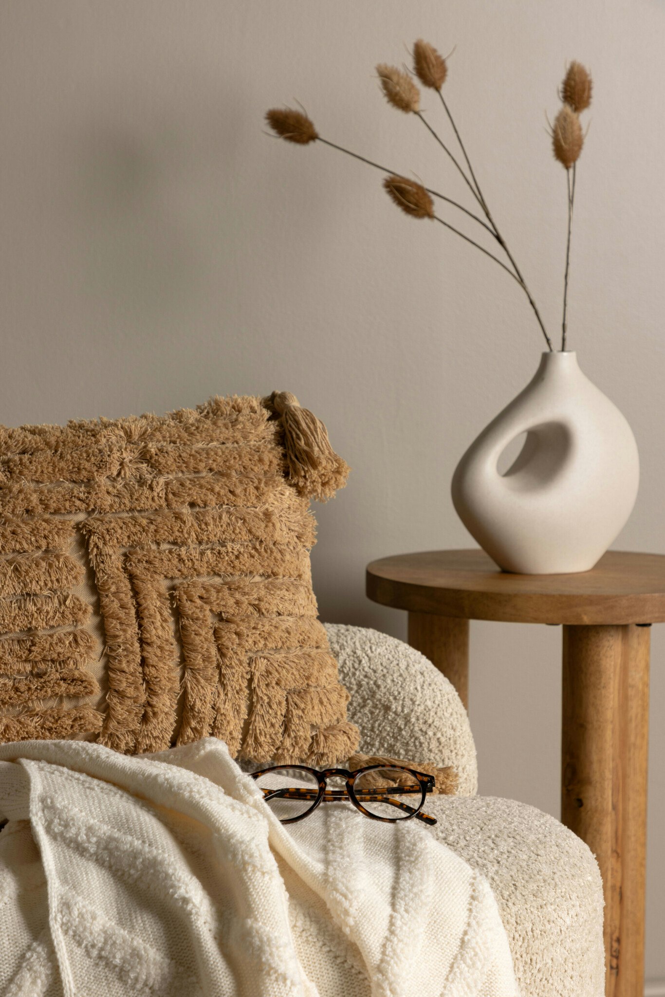 Idun Kuddfodral 30 x 50 Brun