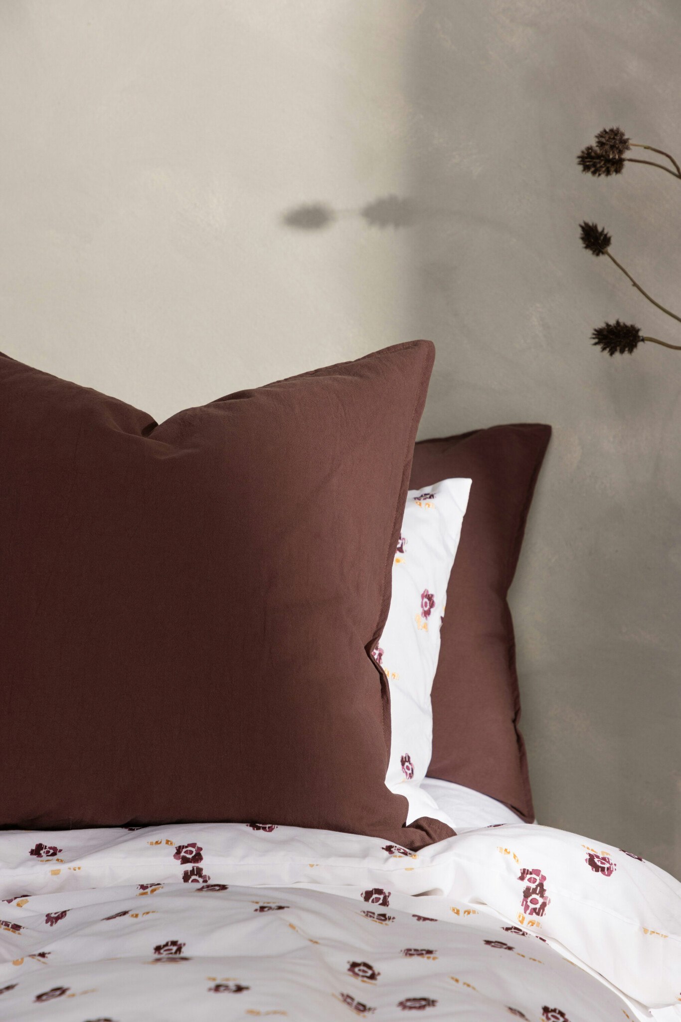 Ronja Kuddfodral 60 x 60 Brun