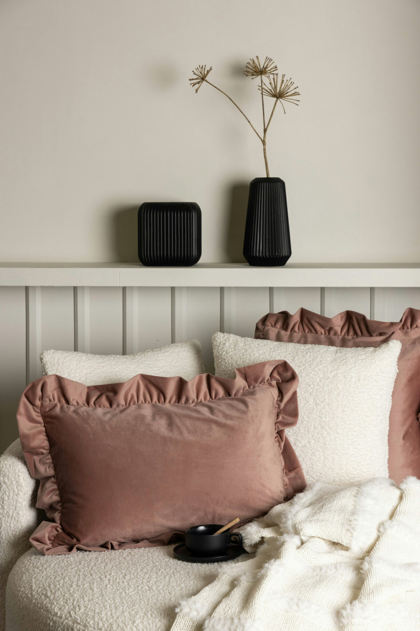 Hailey Kuddfodral 40 x 60 Rosa