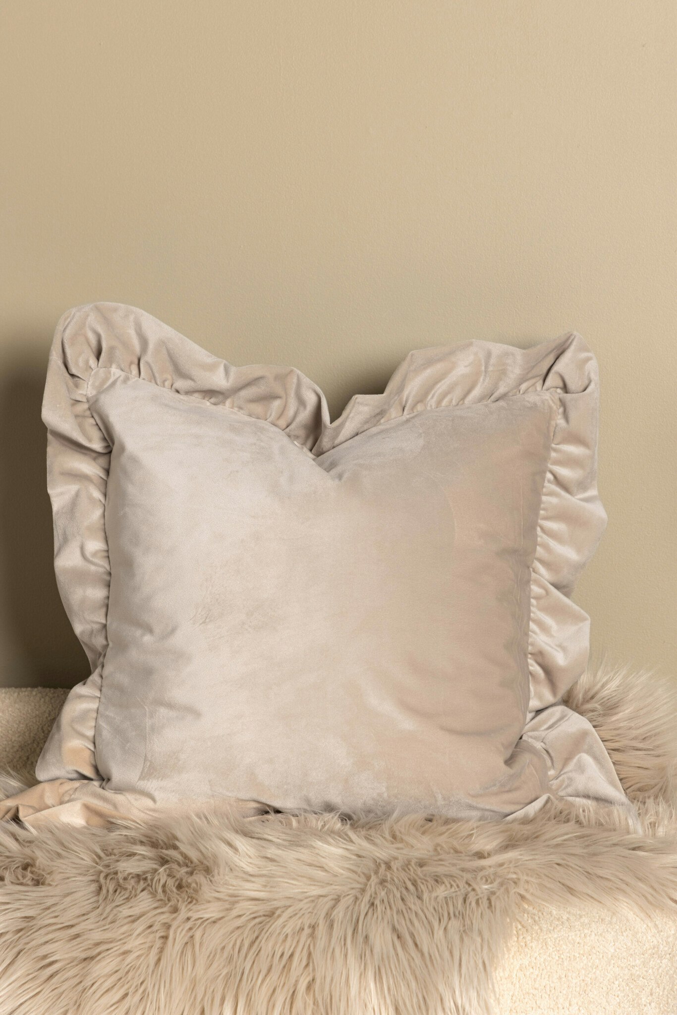 Hailey Kuddfodral 50 x 50 Beige