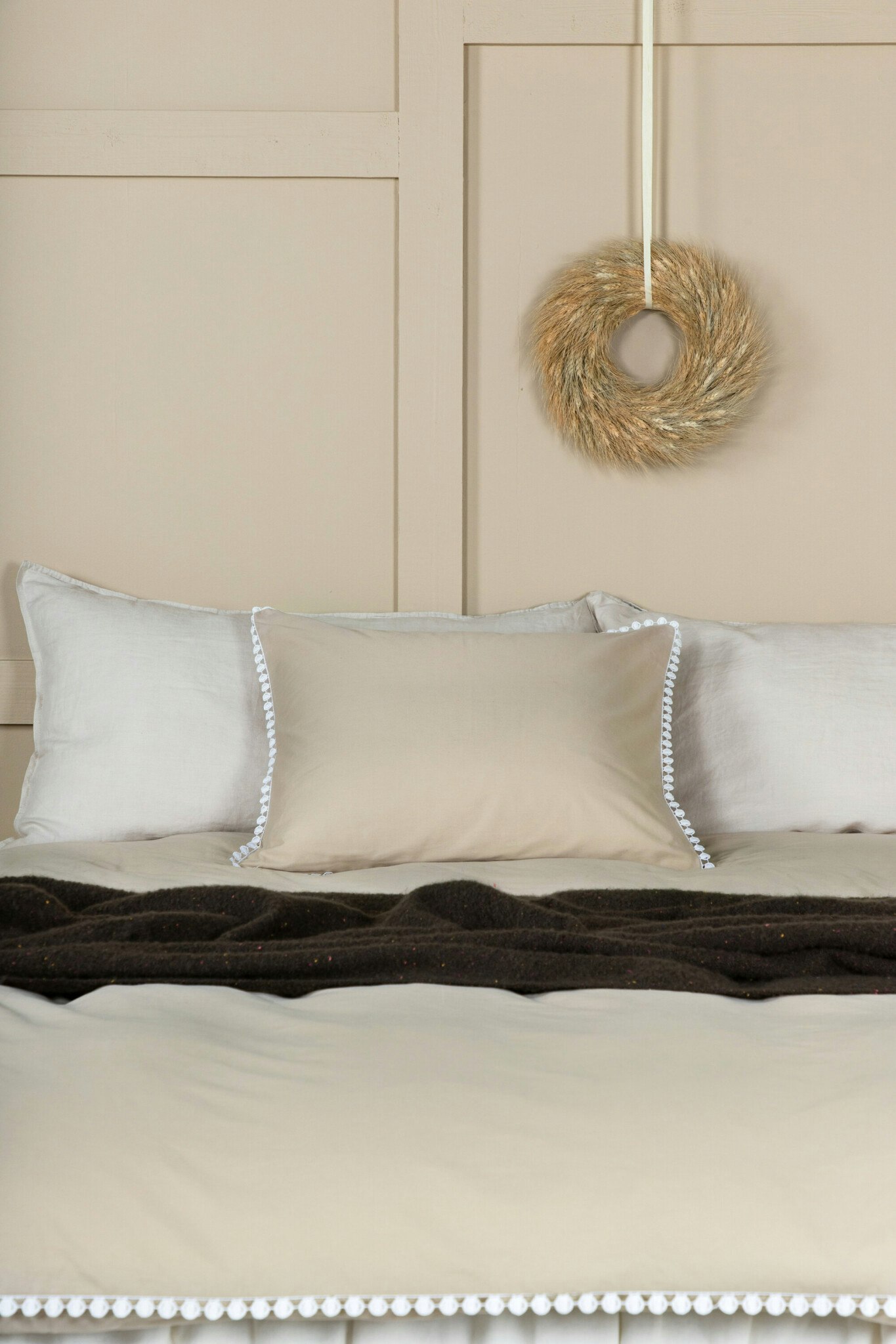 Livia bäddset beige 150x200 cm Venture Design