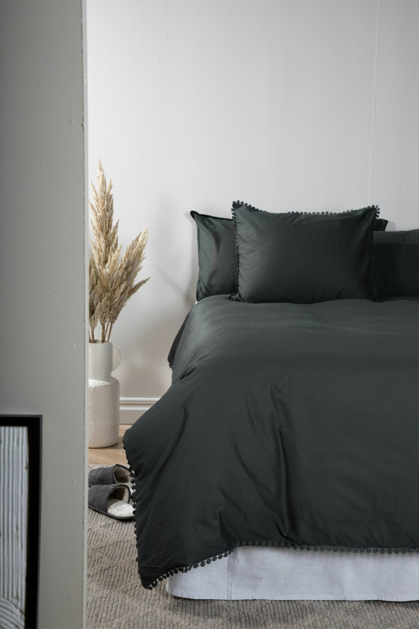 Livia bäddset antracit 150x200 cm Venture Design