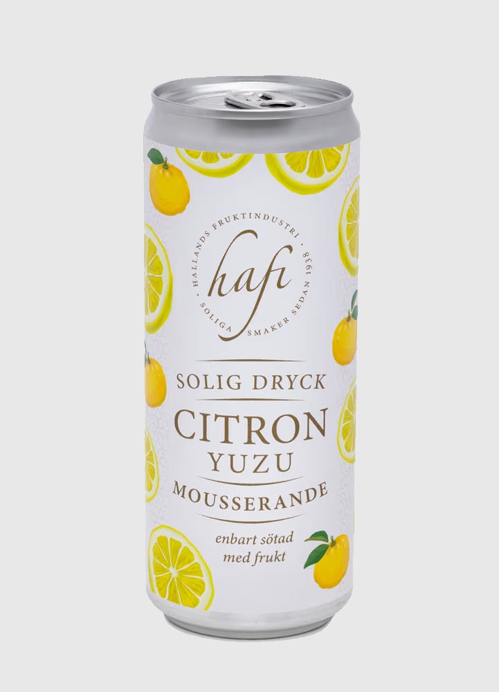 Citron Yuzu Mousserande dryck 330 ml