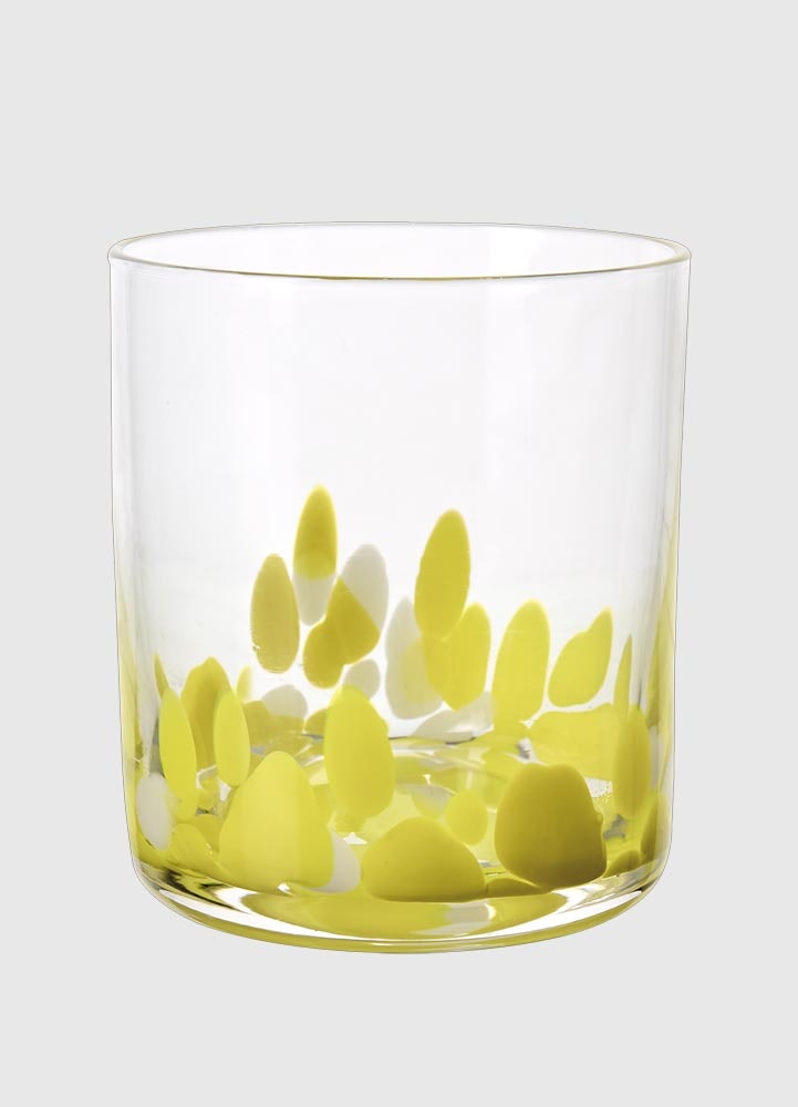 Cocktailglas gul 8x9 cm