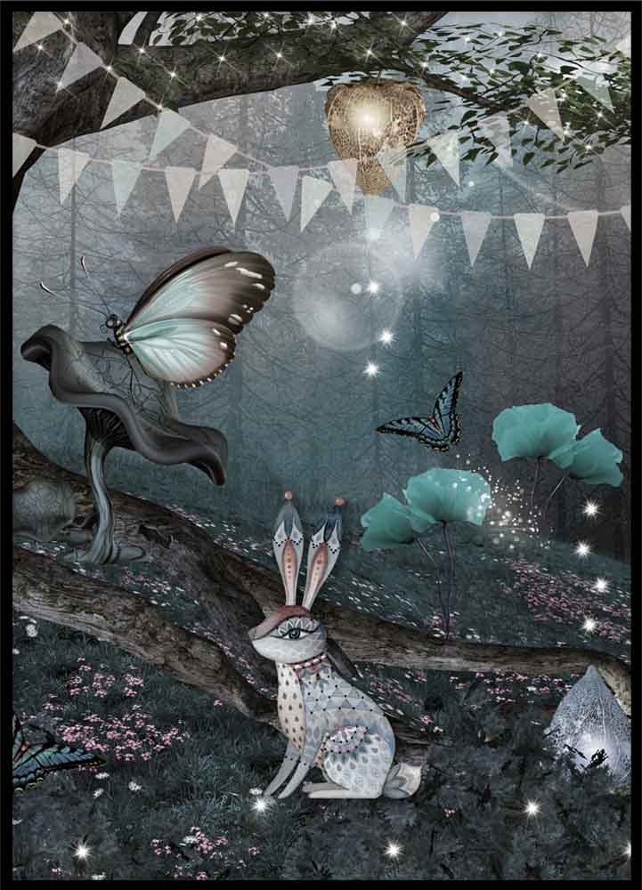 Barnposter Forest dreamer