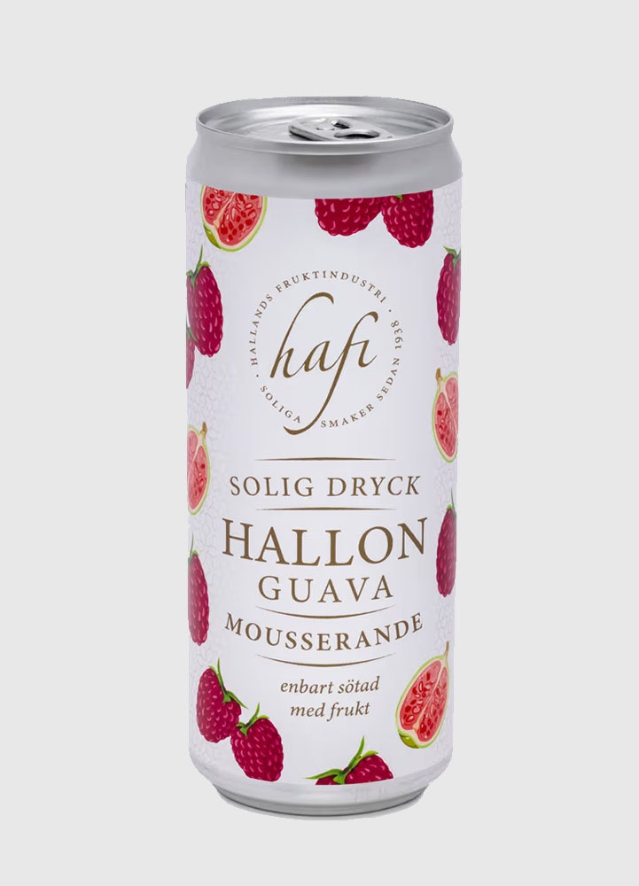 Hallon Guava Lemonad Mousserande dryck 330 ml