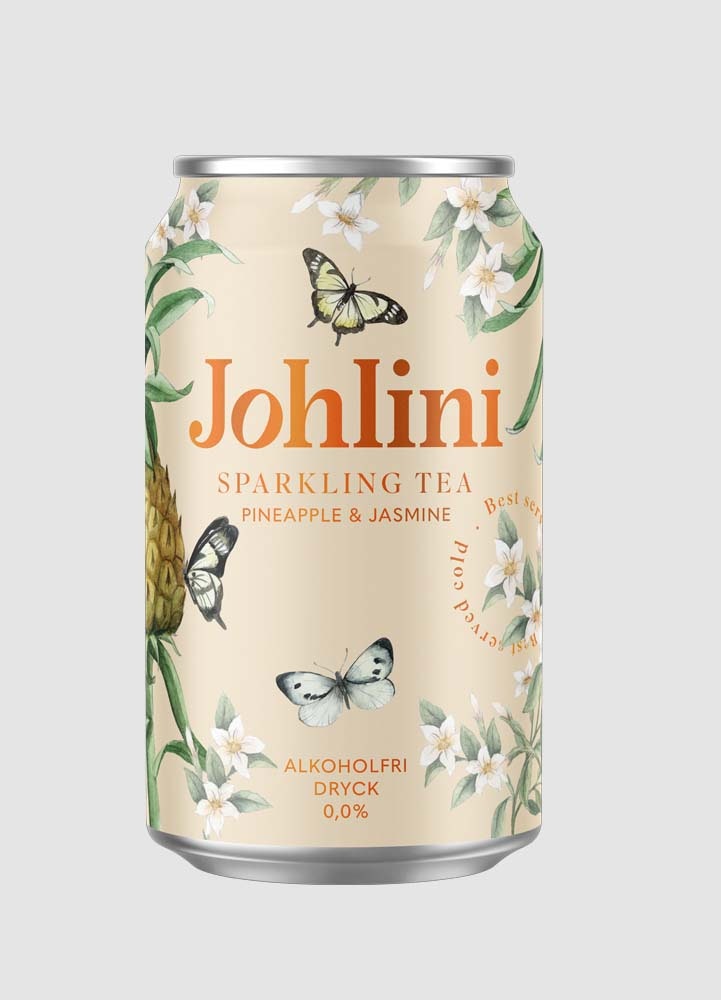 Johlini Sparkling Tea Pineapple & Jasmine 33 cl