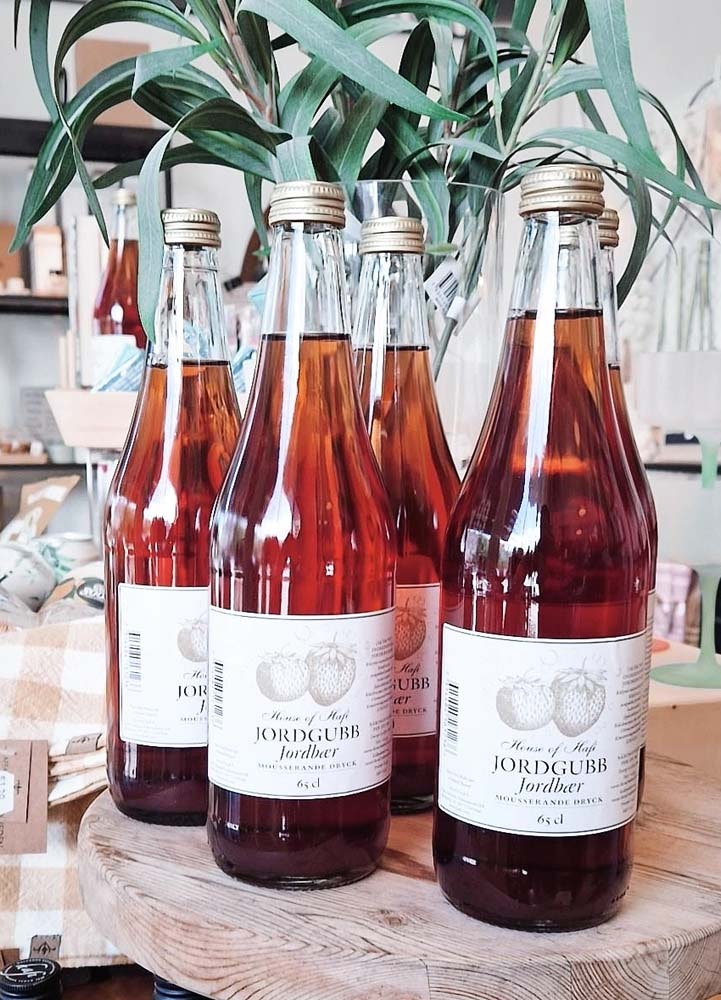 Mousserande Jordgubbsdryck 650 ml