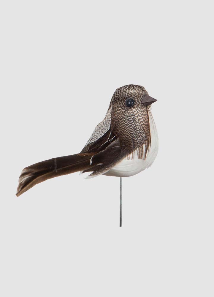 Fågel på stick 10 cm