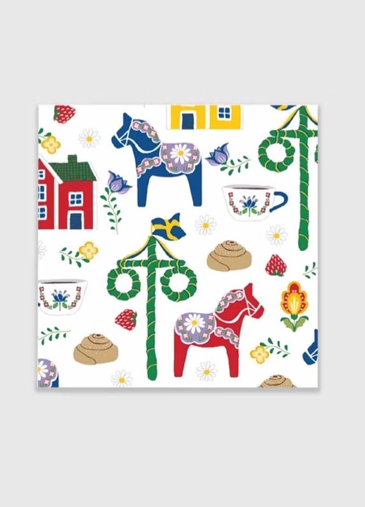 20-pack Servett Midsommar 33x33 cm