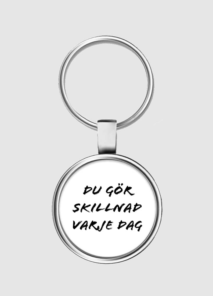 Nyckelring, Du gör skillnad varje dag