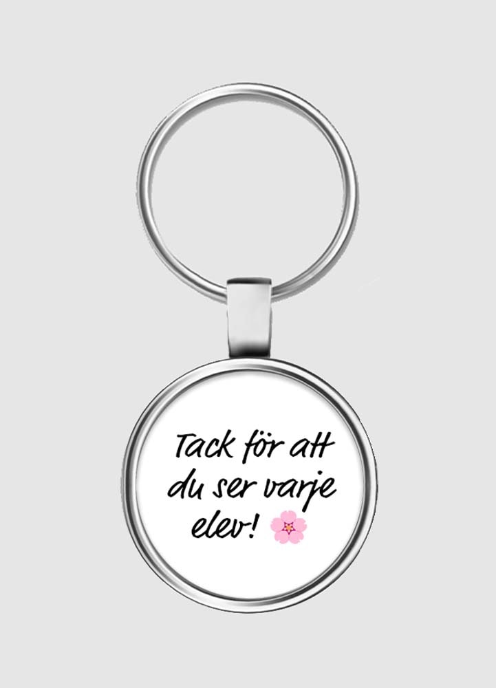 Nyckelring, Tack för att du ser varje elev