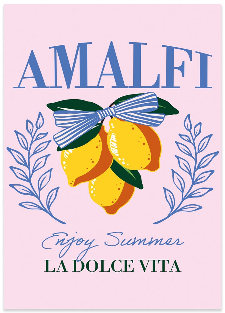 Poster Amalfi moments