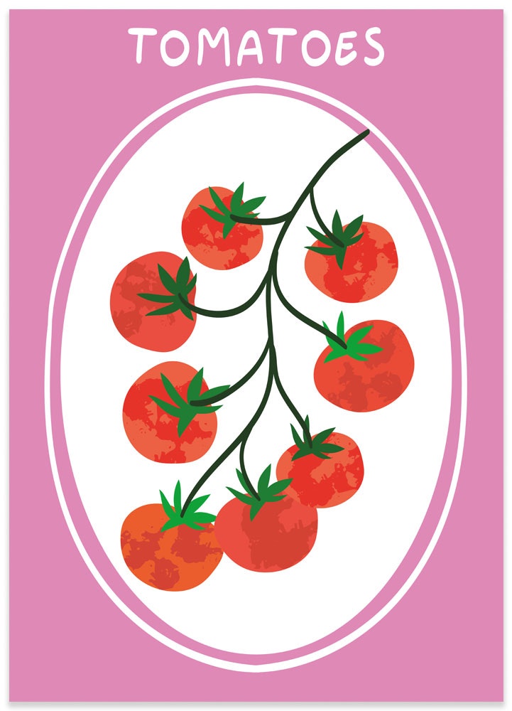 Poster Tuscan Tomatoes