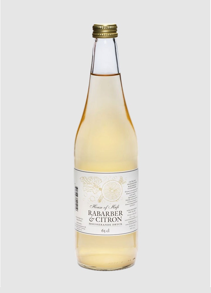 Mousserande Rabarber Citron 650 ml