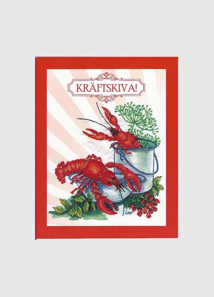 Sånghäfte till kräftskivan med 15 snapsvisor