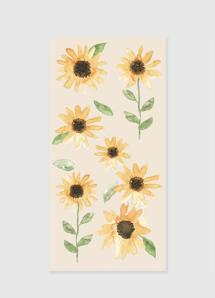 16-pack servetter med solroser 40x40 cm