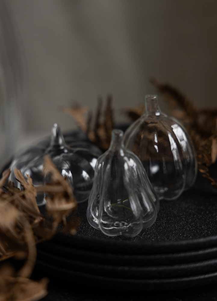 Pumpa Stenkullen i glas 4x6 cm