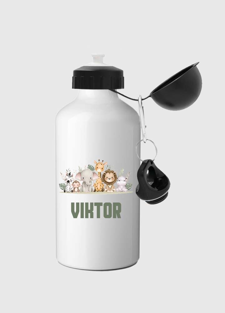 Personlig vattenflaska, safaridjur