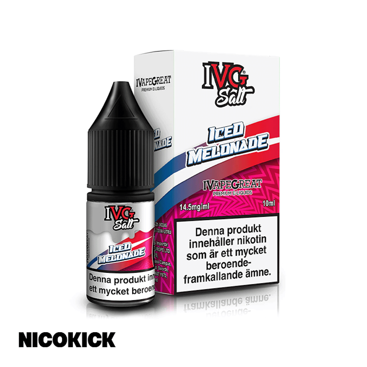 IVG Salts - Iced Melonade (10ml E-juice)