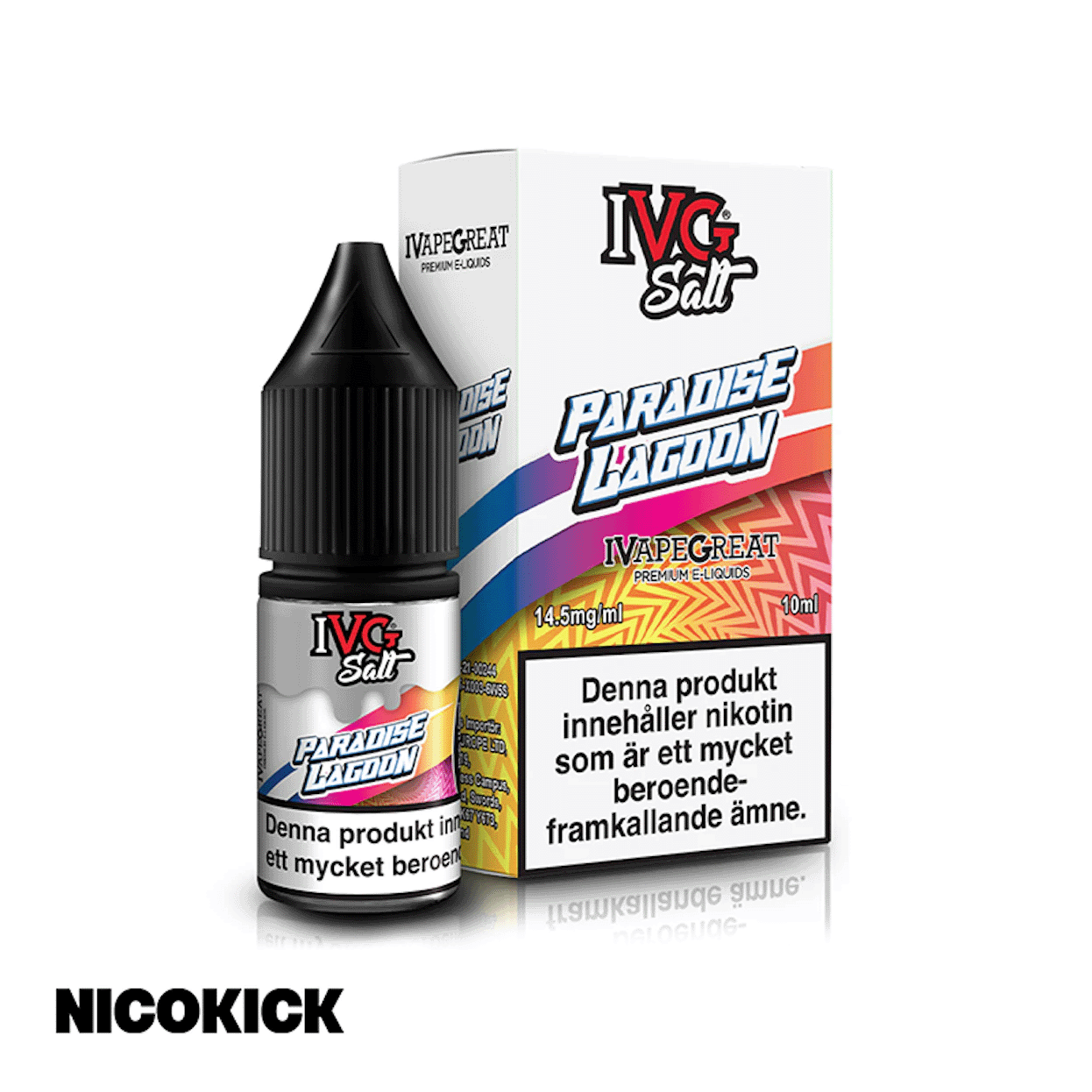 IVG Salts - Paradise Lagoon (10ml E-juice)