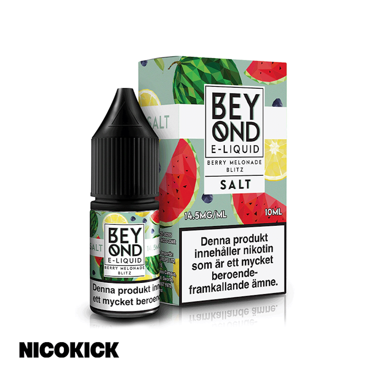 Beyond Salts - Berry Melonade Blitz (10ml E-juice)