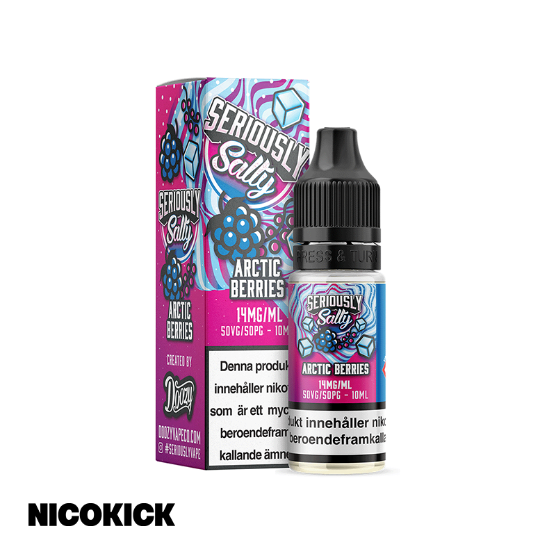 Seriously Salty - Arctic Berries (10ml E-juice)