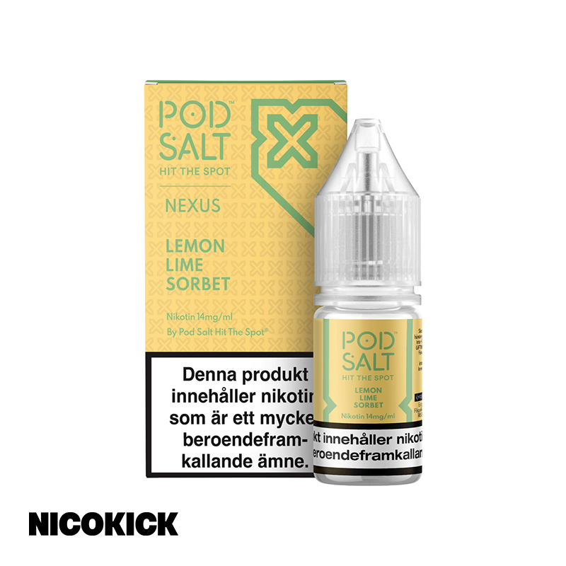 Nexus - Lemon Lime Sorbet (10ml E-juice)
