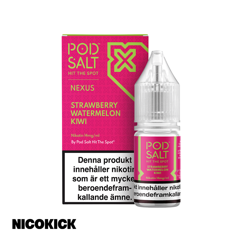 Nexus - Strawberry Watermelon Kiwi (10ml E-juice)
