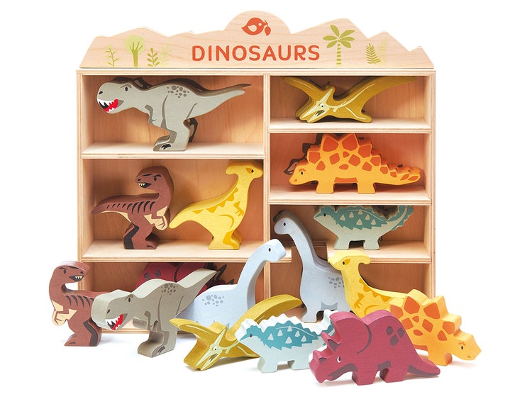 Ankylosaurus i trä, Tender Leaf Toys