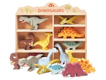 Velociraptor i trä, Tender Leaf Toys