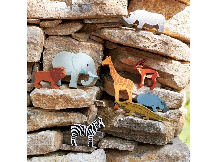 Giraff i trä, Tender Leaf Toys