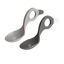 I Can Spoon 2-pack, ljusgrå/grå, Rätt start