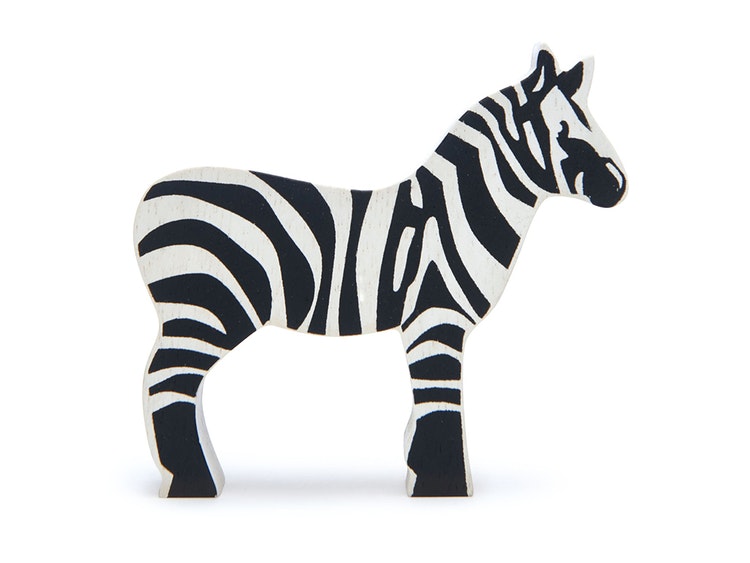 Zebra i trä, Tender Leaf Toys