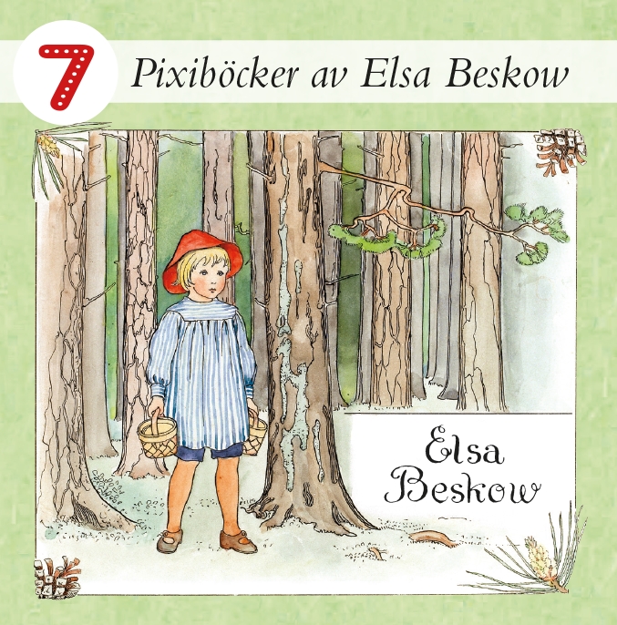 7 pixiböcker - Elsa Beskow