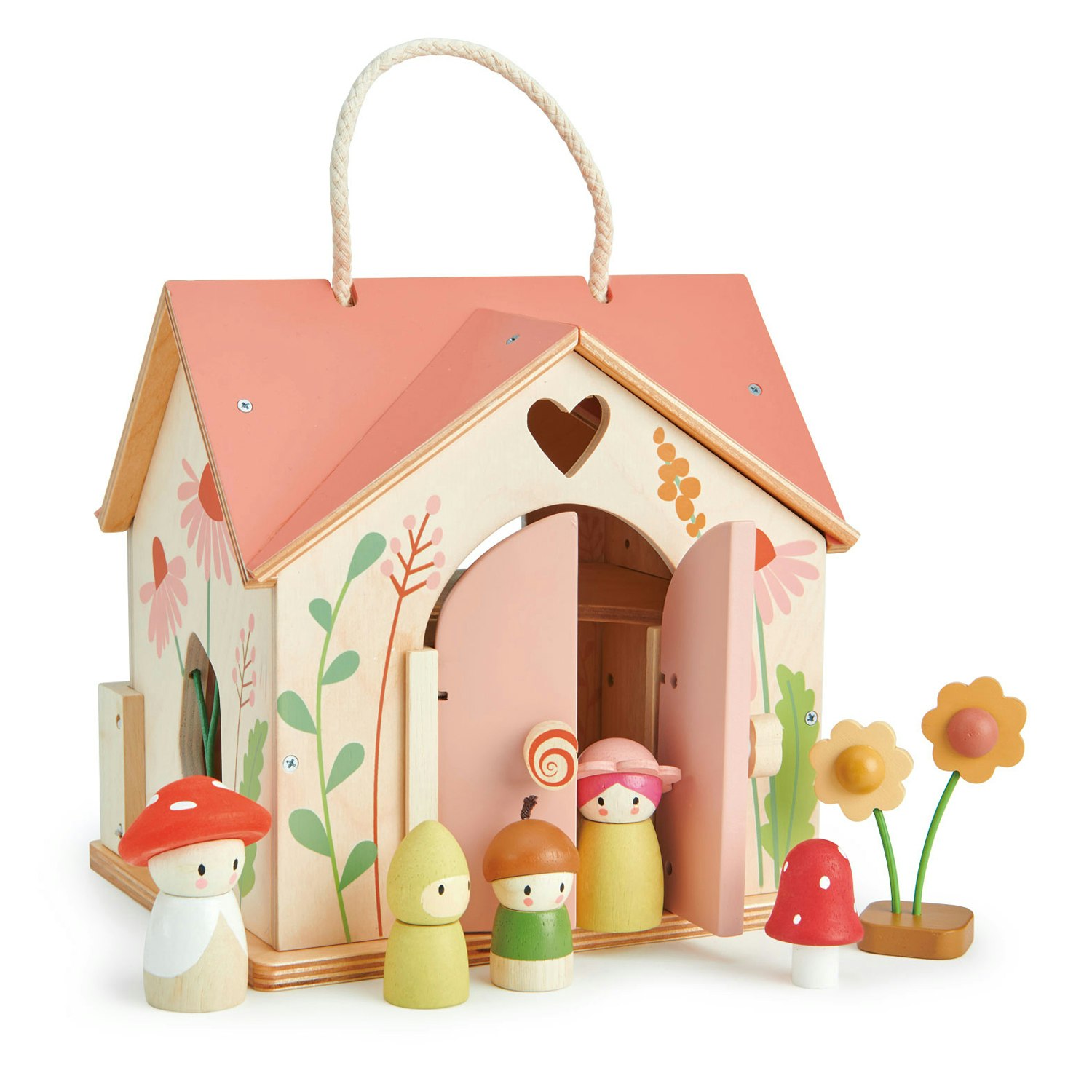 Småfolk - Rosewood cottage, Tender leaf toys