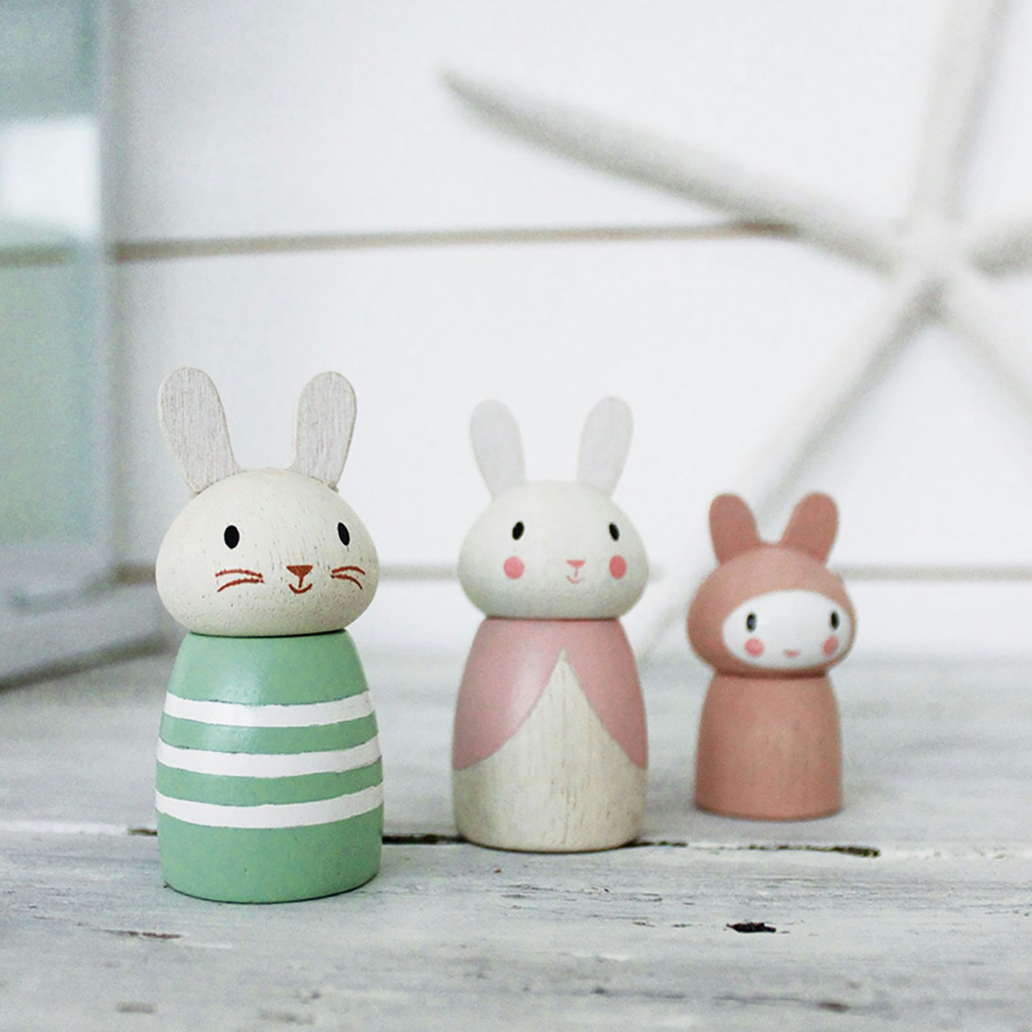 Småfolk - Kaniner, Tender leaf toys